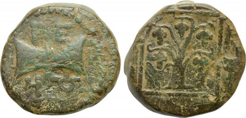 KINGS OF THRACE (Odrysian). Teres II (Circa 350-340/39 BC). Ae. 

Obv: THPEΩ. ...