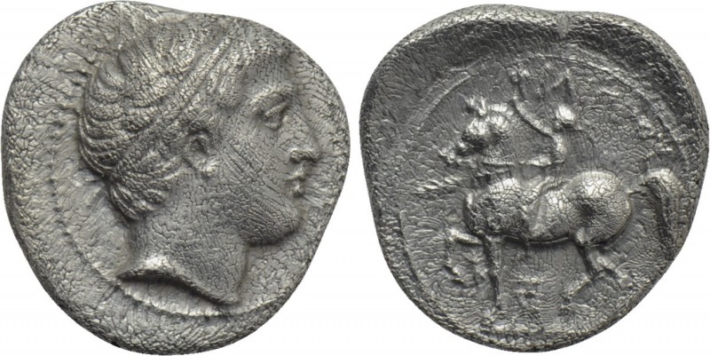 KINGS OF MACEDON. Philip II (359-336 BC). Hemidrachm. Pella. 

Obv: Head of Ap...