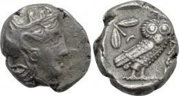 ATTICA. Athens. Tetradrachm (Circa 353-297 BC). Pi-style coinage.