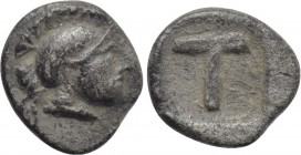 ARKADIA. Tegea. Tetartemorion (Circa 423-400 BC).