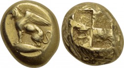 MYSIA. Kyzikos. EL Stater (Circa 550-500 BC).