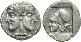 MYSIA. Lampsakos. Drachm (Circa 500-450 BC).