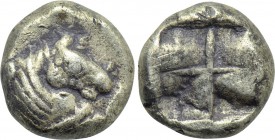 IONIA. Uncertain. Pale EL Hekte (Circa 600-550 BC).