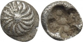 IONIA. Uncertain. Hemitetartemorion or 1/96 Stater (Late 6th-early 5th centuries BC).