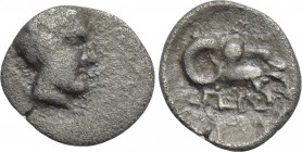 IONIA. Magnesia ad Maeandrum. Hemitetartemorion (Circa early-mid 4th century BC).