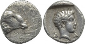 CARIA. Kasolaba. Hemiobol (4th century BC).