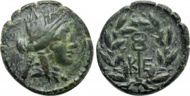 CARIA. Keramos. Ae (2nd-1st centuries BC).