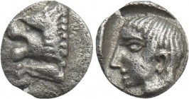CARIA. Knidos. Tetartemorion (Circa 490-465 BC).