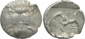 DYNASTS OF LYCIA. Mithrapata (Circa 390-370 BC). Diobol. Uncertain mint.