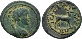 LYDIA. Hierocaesarea. Pseudo-autonomous. Time of Trajan (98-117). Ae.