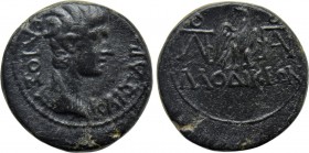 PHRYGIA. Laodicea ad Lycum. Caius (Caesar, 20 BC-4 AD). Ae. Antonius Polemon, magistrate.