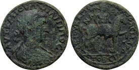 PHRYGIA. Synaus. Philip II (247-249). Ae. Ioulios Charidemos, first asiarch for the second time.
