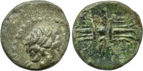 PISIDIA. Kremna. Pseudo-autonomous. Time of Augustus (27 BC-AD 14). Ae. Dated CY 6 (27/6 BC).