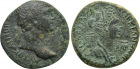 CILICIA. Anazarbus. Trajan with Marciana (98-117). Ae. Dated CY 132 (113/4).