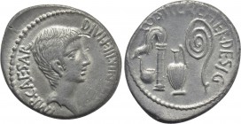 OCTAVIAN. Denarius (37 BC). Mint in southern or central Italy.