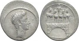 OCTAVIAN. Denarius (30-29 BC). Uncertain Italian mint, possibly Rome.