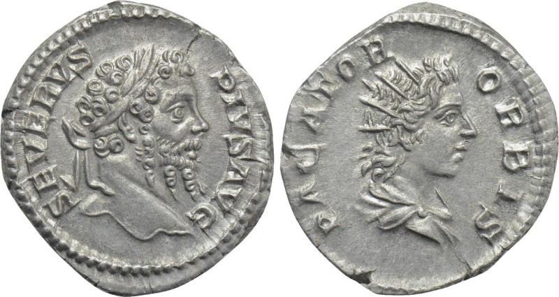 SEPTIMIUS SEVERUS (193-211). Denarius. Rome.

Obv: SEVERVS PIVS AVG.
Laureate...