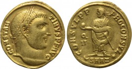 CONSTANTINE I THE GREAT (307/10-337). GOLD Aureus. Antioch.