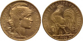 FRANCE. GOLD 20 Francs (1906). Paris.