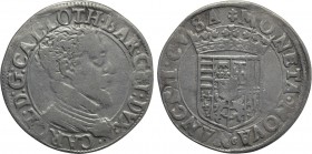 FRANCE. Lorraine. Charles III (1545-1608). Teston. Nancy.