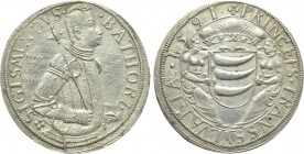 TRANSYLVANIA. Zsigmond Báthory (First and second reigns, 1581-1599). Taler. Nagybánya (1591).