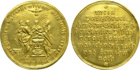 GERMANY. Nürnberg. GOLD Baptismal Medal (18th century).