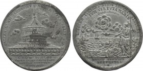 RUSSIA. Peter I 'the Great' (1682-1725). Medal (1704). Commemorating the Foundation of Kronshtadt.