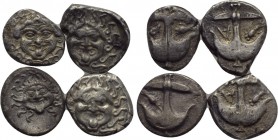 4 drachms of Apollonia Pontika.