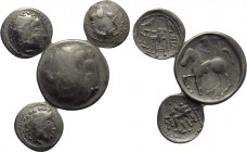 4 East Celtic Coins.