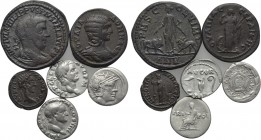 6 Roman Imperial and Provincial Coins.