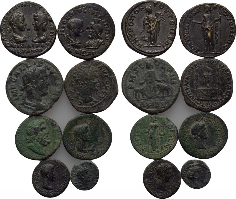 8 Roman Provincial Coins. 

Obv: .
Rev: .

. 

Condition: See picture.
...