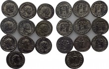 10 Coins of theTetrarchy.
