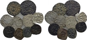 10 Medieval Coins.