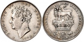 GROSSBRITANNIEN. 
ENGLAND. 
George IV. 1820-1830. Sixpence 1828. KM&nbsp; 698, Sb.&nbsp; 3815. . 

vz