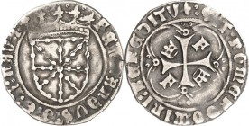 SPANIEN.
KASTILIEN & LEON.
Fernando V. 1474-1504. Real o.J. (1513-1516) 3,24g, Pamplona (Navarra). Gekröntes Wappen/ Kreuz, in den Winkeln 2 Kronen ...