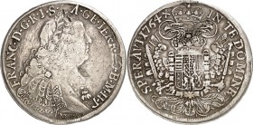Römisch Deutsches Reich. 
Franz I. 1745-1765. Konv.-Taler 1760 IZV.Wien Brb. n.r. / Gekr. Doppeladler. Her. 124, Dv. 1154, Eyp. 625. . 

Hksp.,ss