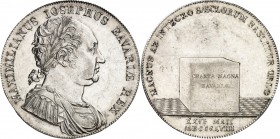 Bayern. 
Maximilian I. Joseph (1799-)1806-1825. Konv.-Taler 1818 Verfassung. AKS 59, J. 15, Th. 45. . 

vz