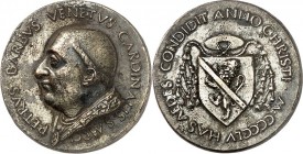 EUROPA. 
ITALIEN-Kirchenstaat. 
Paul II. 1464-1471. Medaille 1455 (o.&nbsp;Sign.) als Pietro Barbo, Kardinalbischof von San Marco und die Grundstein...
