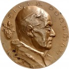 EUROPA. 
ITALIEN-Kirchenstaat. 
Pius XI. 1922-1939. Medaille o.J. (1934) (v. H.D. Hanisch-Conc\'e9e) Brb. in Mozzetta mit Kalotta n.r.; dahinter Pap...