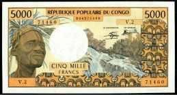 KONGO/-BRAZZAVILLE. 
5000 Francs o.D. (1978). Pick&nbsp; 4c. . 

I-