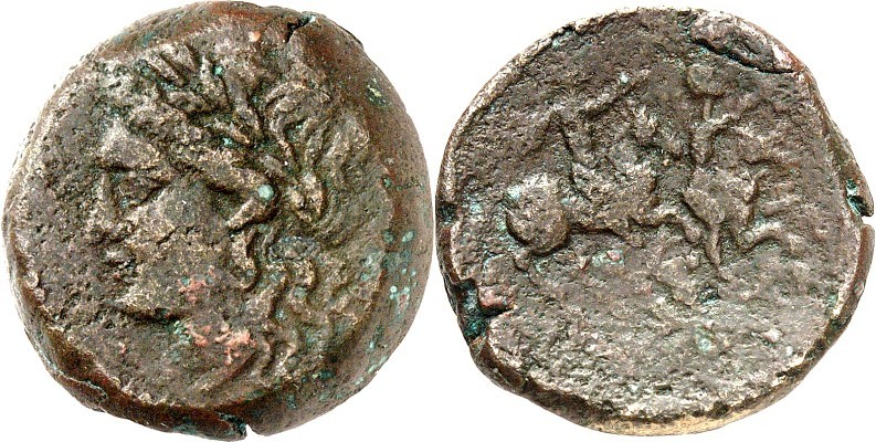 SIZILIEN. 
SYRAKUS (Siracusa). 
Demokratie 214-212 v. Chr. AE 22 mm (214-212 v...