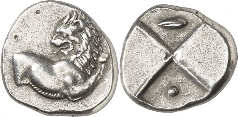 THRAKIEN. 
STÄDTE. 
CHERSONNESOS (Gallipoli). Triobolon (350/330 v.Chr.) 2,40g...
