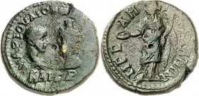 THRAKIEN. 
MESEMBRIA (Nesebar). 
Philippus II. Caesar 244-247. AE-Pentassarion 25mm 12,12g. Caesar- u. Sarapisbüste MAP IOV LIOC FILIPP OC - KAICAP ...