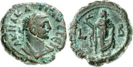 ÄGYPTEN. 
ALEXANDREIA (al-Isqandariyah). 
Carinus, Augustus 283-285. AE-Stater ("2"= 283/284) 8,07g. Büste mit Panzer und Lorbeerkranz n.r. A K M A ...