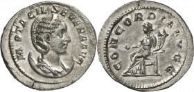 RÖMISCHES KAISERREICH. 
Otacilia Severa, Gemahlin des Philippus I. 244-249. Antoninian (245/247) 3,88g. Pallabüste m. Diadem a. Mondsichel n.r. M&nbs...