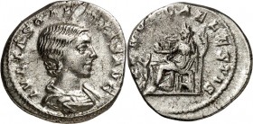 RÖMISCHES KAISERREICH. 
Otacilia Severa, Gemahlin des Philippus I. 244-249. AE-As (245/247) 9,30g. Pallabüste m. Diadem n.r. MARCIA OTACIL&nbsp;- SEV...