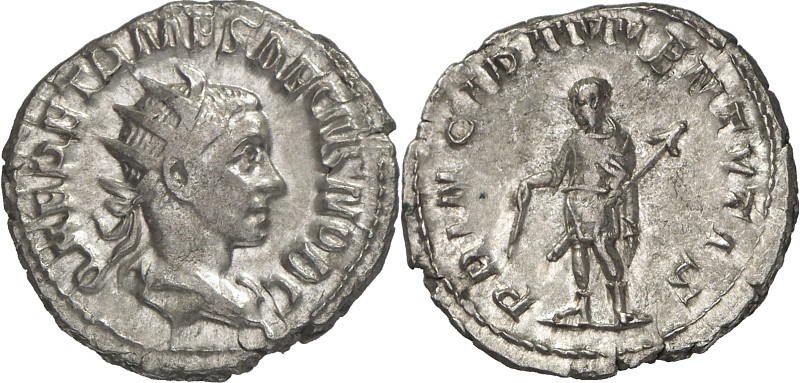 RÖMISCHES KAISERREICH. 
Herennius Etruscus Caesar 250-251. Antoninian 3,65g. Pa...