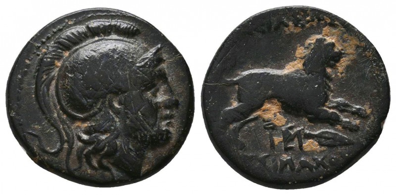 Kings of Thrace. Lysimachos (305-281 BC). Ae

Condition: Very Fine

Weight: 4,8 ...
