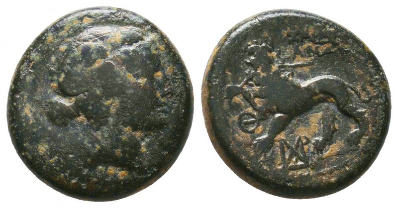 Lydia, Sardes. 2nd-1st century B.C. AE 

Condition: Very Fine

Weight: 5,5 gram
...