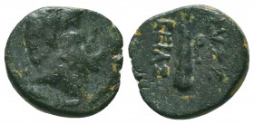 Greek Coins. Ae (Circa 202-133 BC). 

Condition: Very Fine

Weight: 3,1
Diameter: 14,9